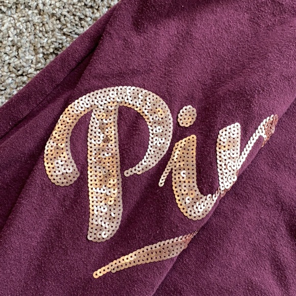 VS PINK Bling Oversized Pullover - Picture 3 of 5